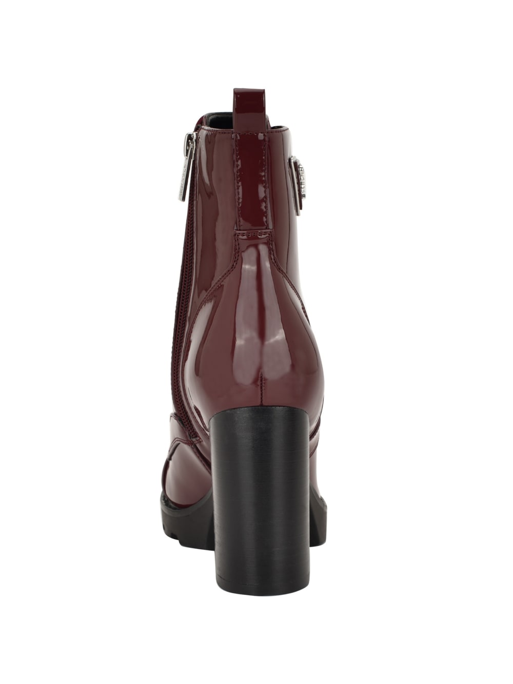 Neadyn Lace-Up Heeled Moto Booties
