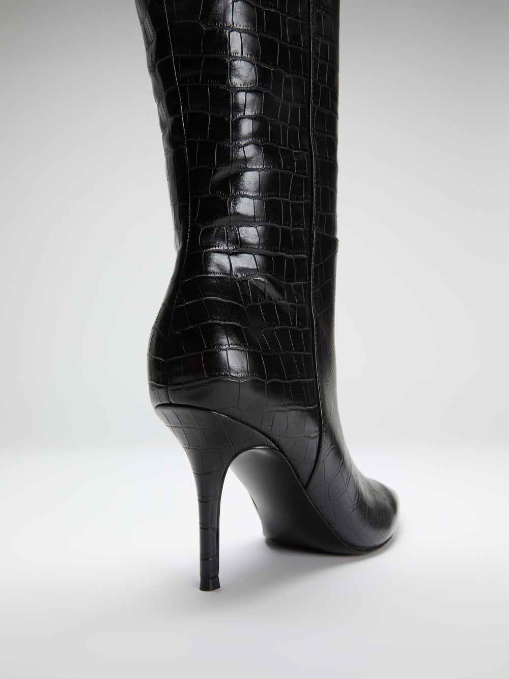 Gressa Knee-High Faux-Leather Boots
