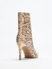 Richly Faux-Leather Booties