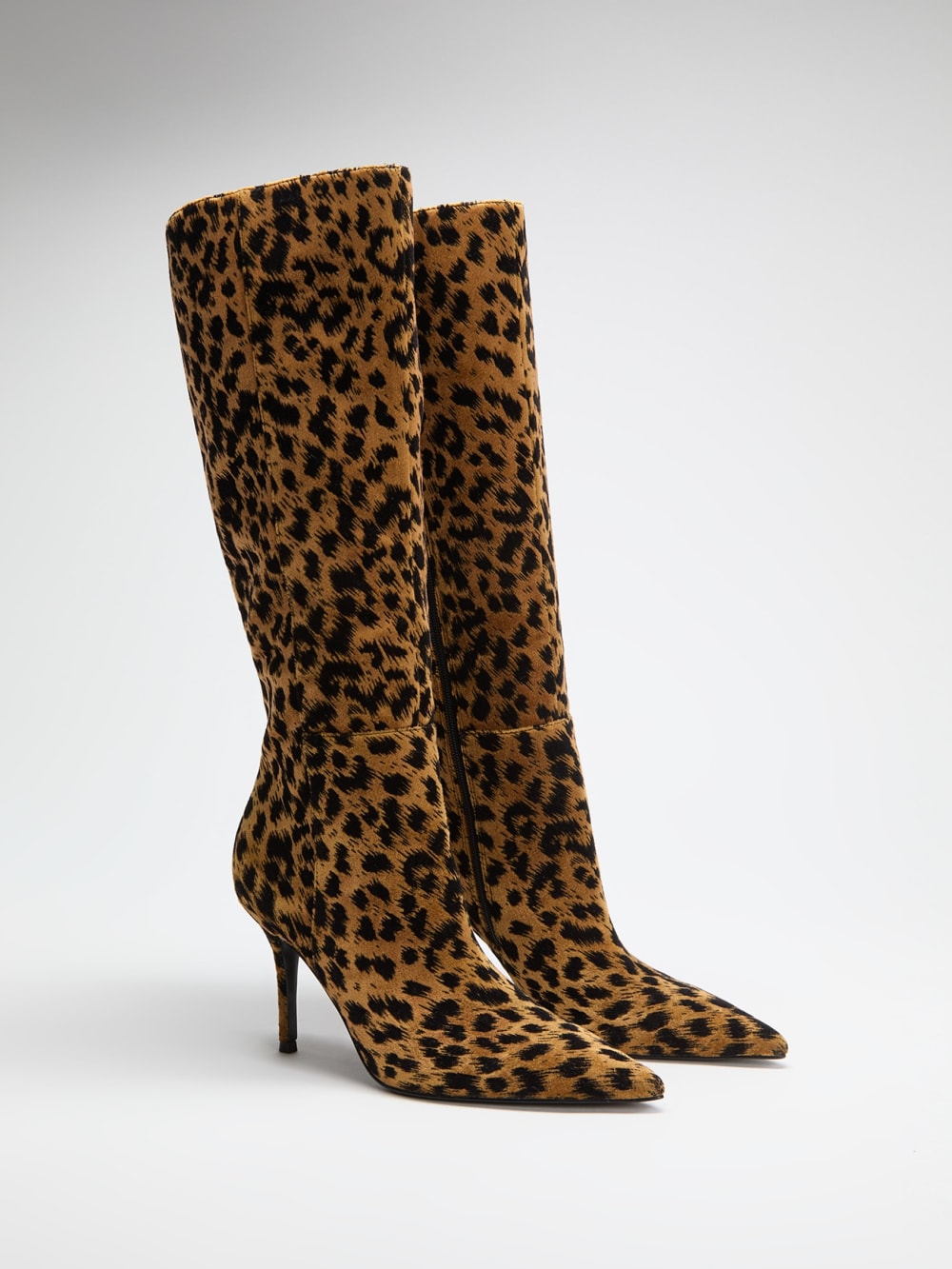 Gressa Knee-High Faux-Leather Boots