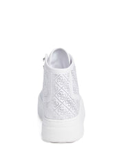Rhinestone Quattro G High-Top Sneakers