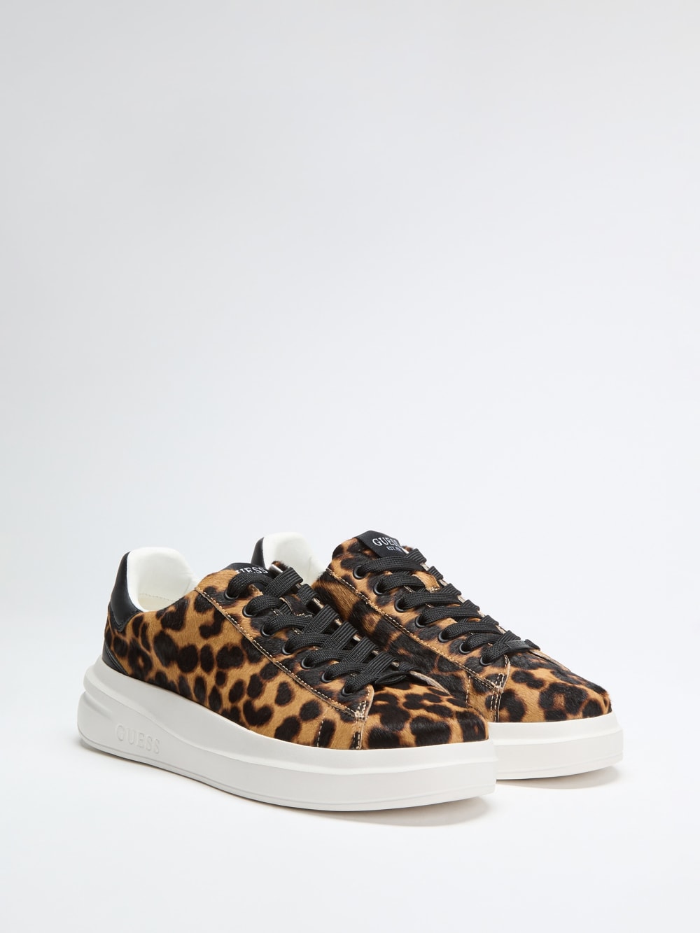 Elbinah Leopard Low-Top Sneakers