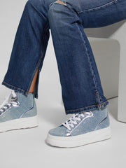 Rhinestone Quattro G High-Top Sneakers