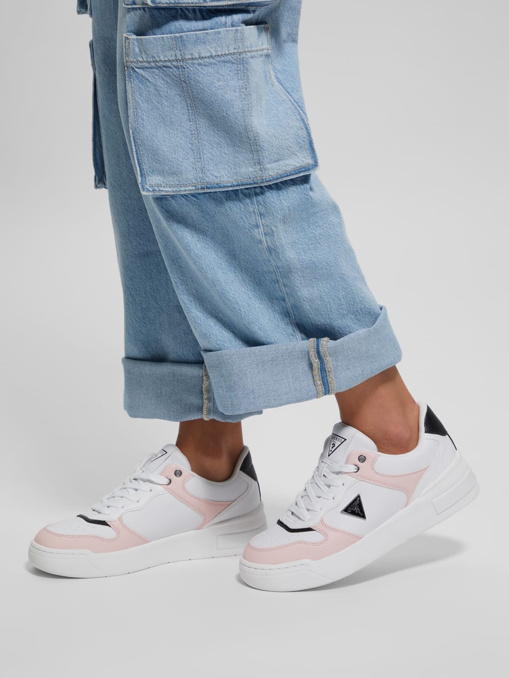 Triangle Low-Top Sneakers