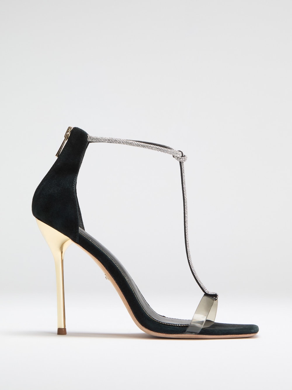 Olivia T-Strap Rhinestone Stiletto