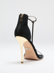 Olivia T-Strap Rhinestone Stiletto