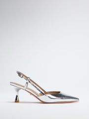 Jen Metallic Kitten Heels