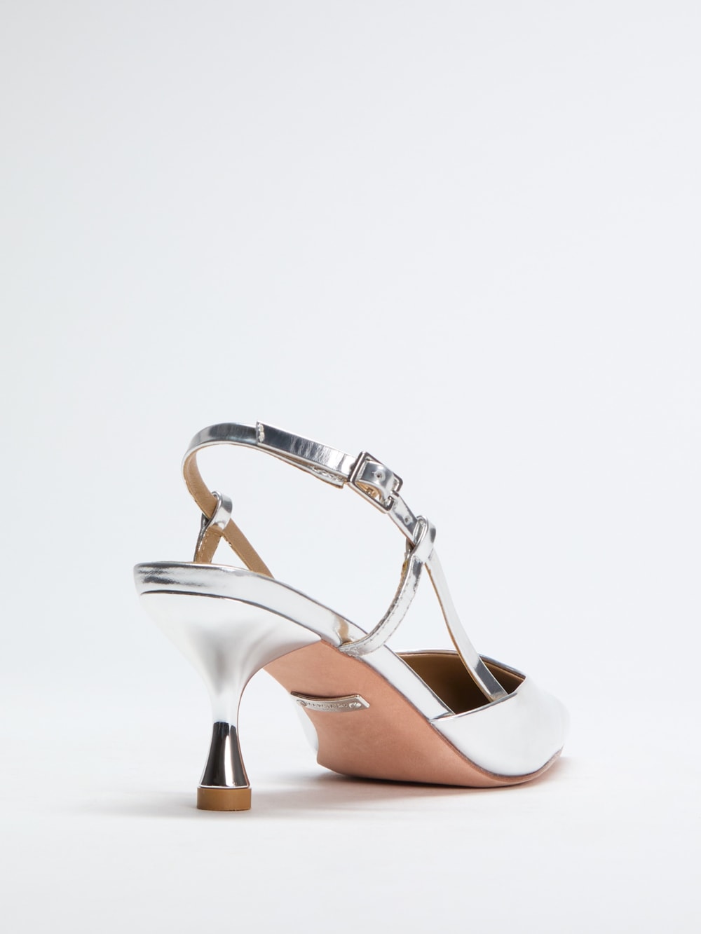Jen Metallic Kitten Heels