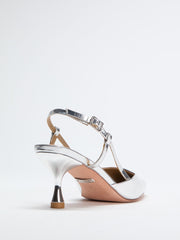 Jen Metallic Kitten Heels