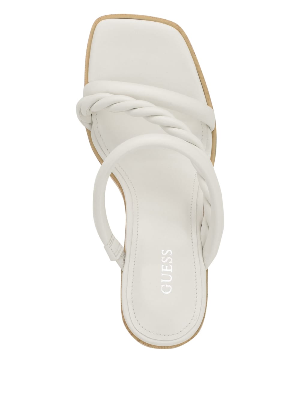 Barper Strappy Wooden Heel Sandals
