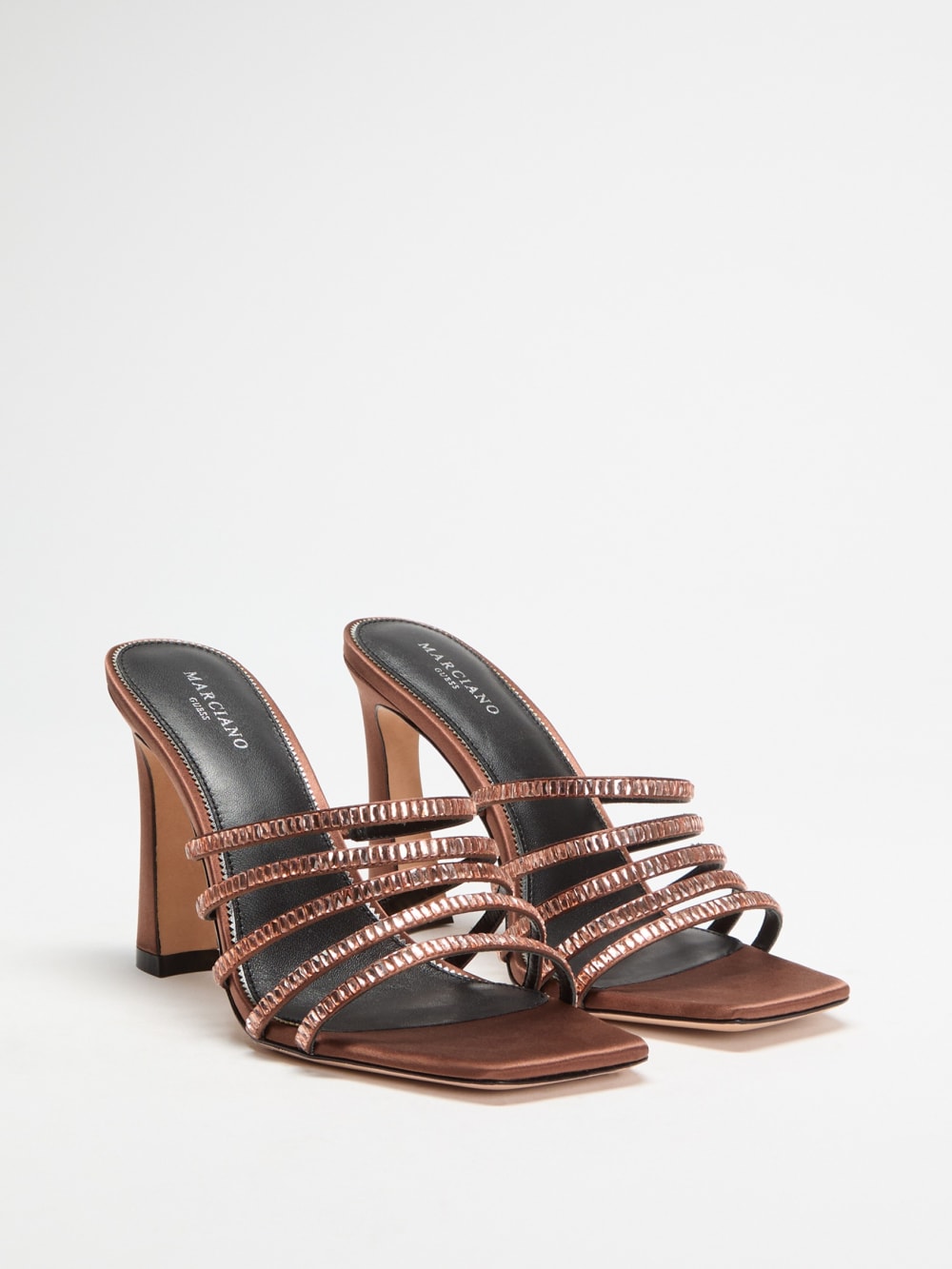 Baguette Rhinestone Mule