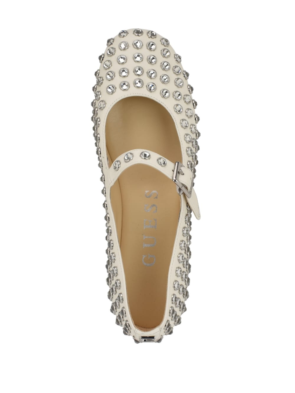 Kalidal Rhinestone Ballet Flats