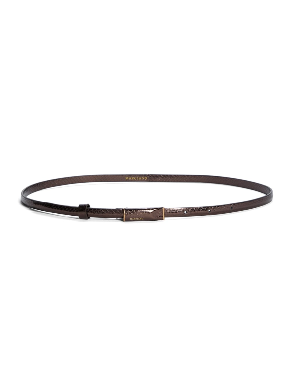 Patent Leather Minimalist Belt