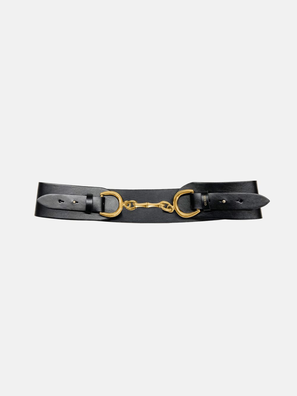Bamboo Clasp Leather Belt