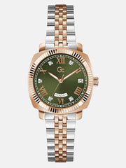 Gc Two-Tone Analog Watch