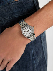 Gc Silver-Tone Analog Watch