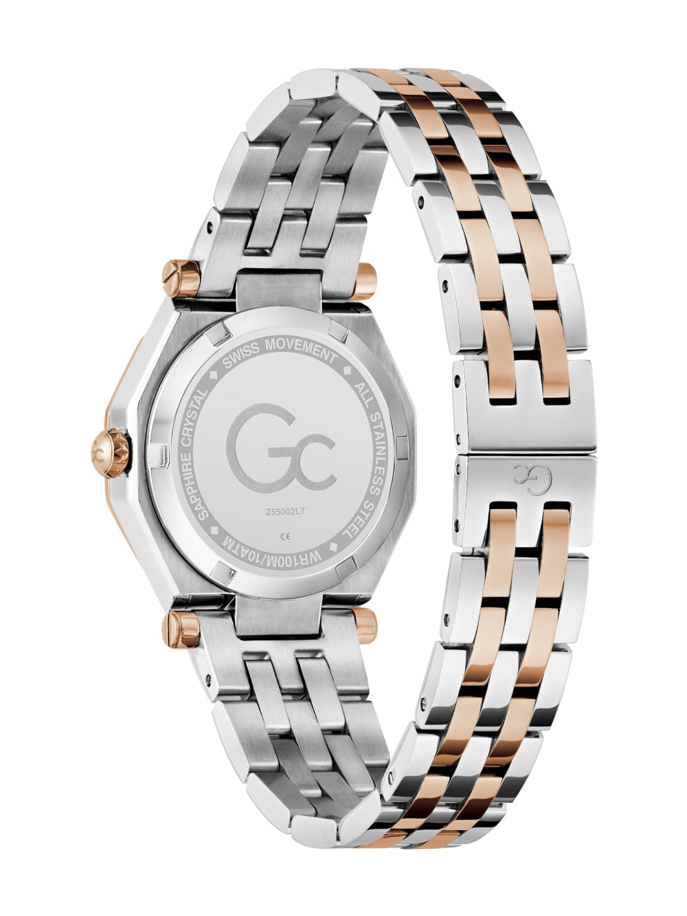Gc Two-Tone Analog Watch