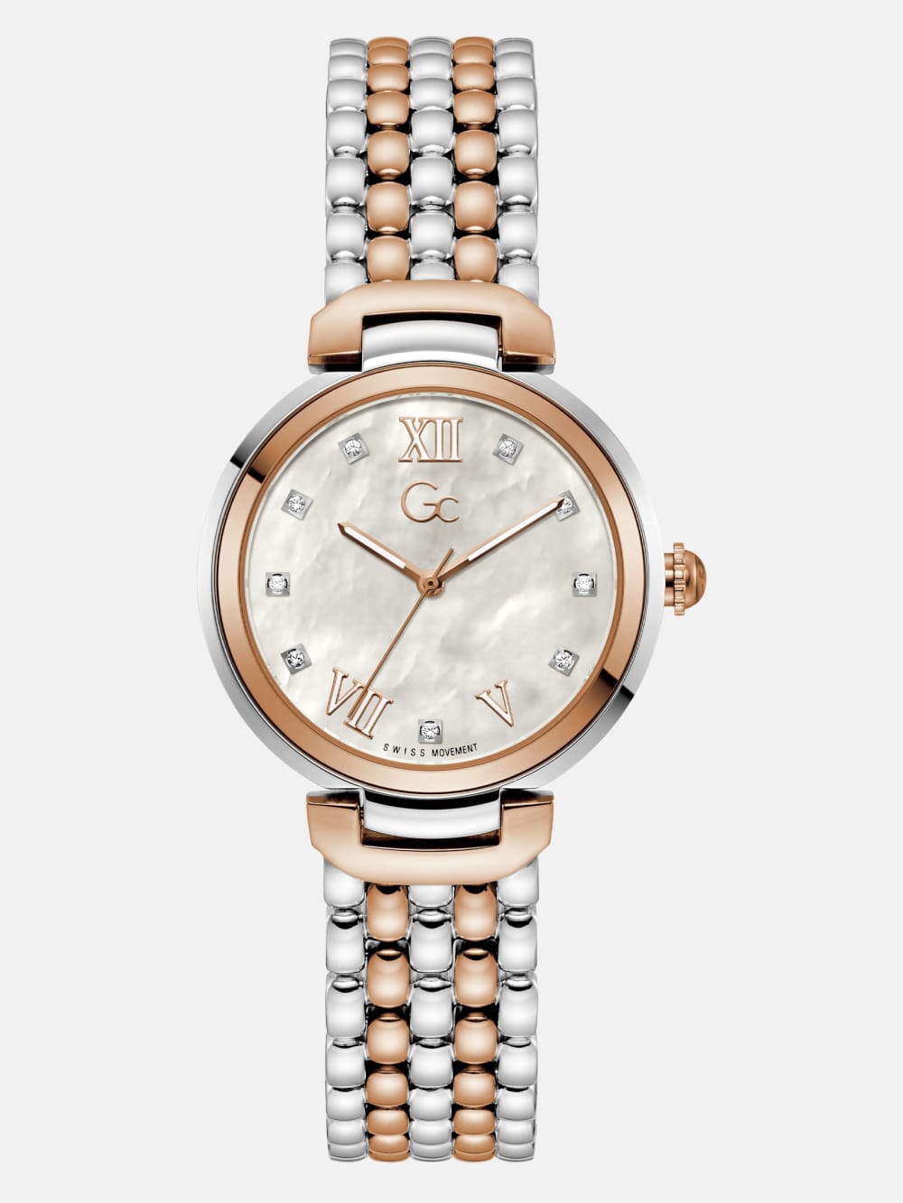 Gc Two-Tone Analog Watch