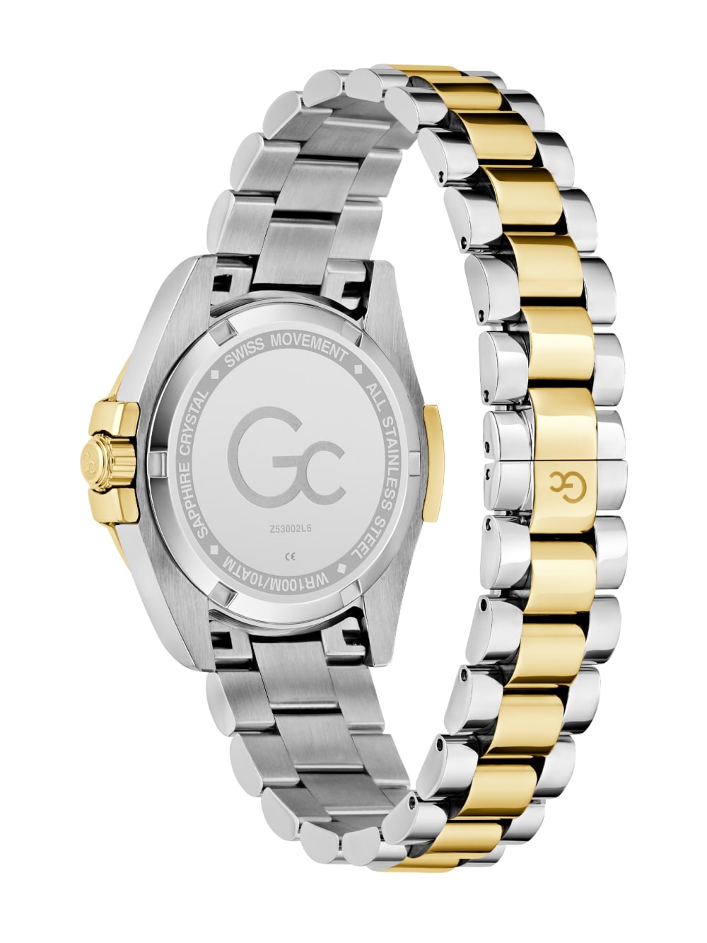 Gc Two-Tone Analog Watch