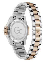 Gc Rose Gold and Silver-Tone Watch
