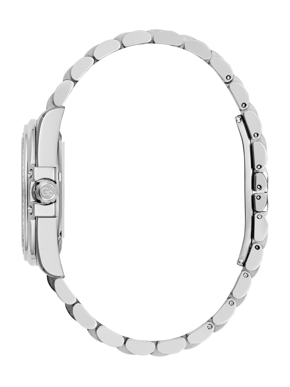 Gc Silver-Tone Analog Watch