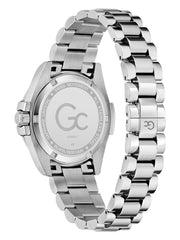 Gc Silver-Tone Analog Watch