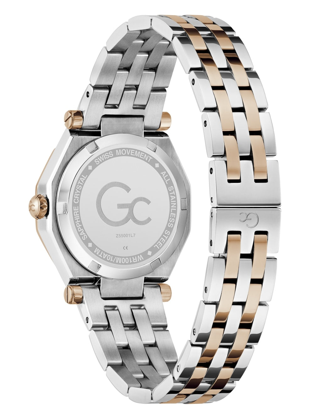 Gc Two-Tone Analog Watch