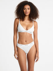 Eco GUESS Jeans Triangle Bralette