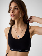 Logo band bra