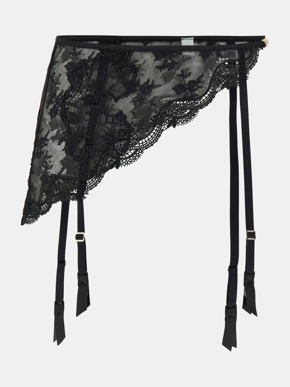 Louise Floral Lace Garter Belt