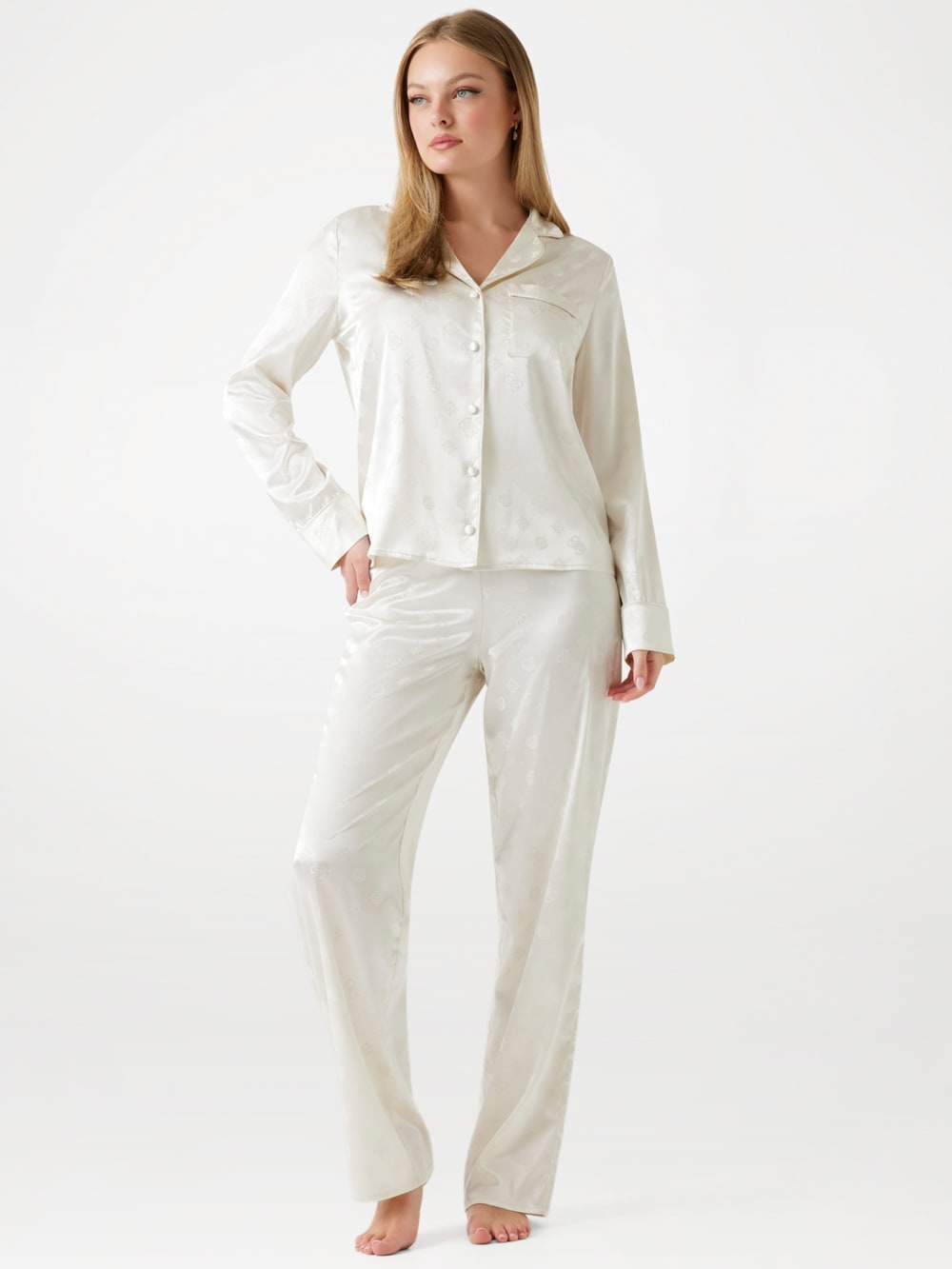 Eco Syvlie Peony Top and Pants PJ Set