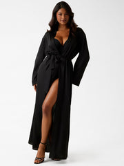 Eco Strass Rhinestone Signature Longline Robe
