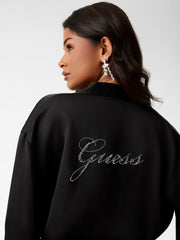 Eco Strass Rhinestone Signature Longline Robe