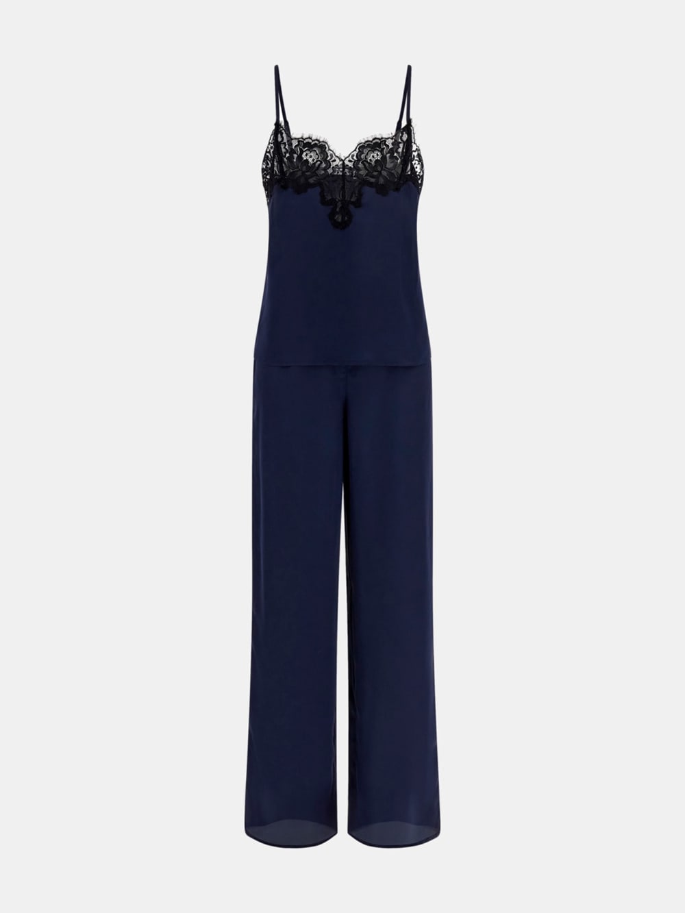 Daphne Satin Lace PJ Set