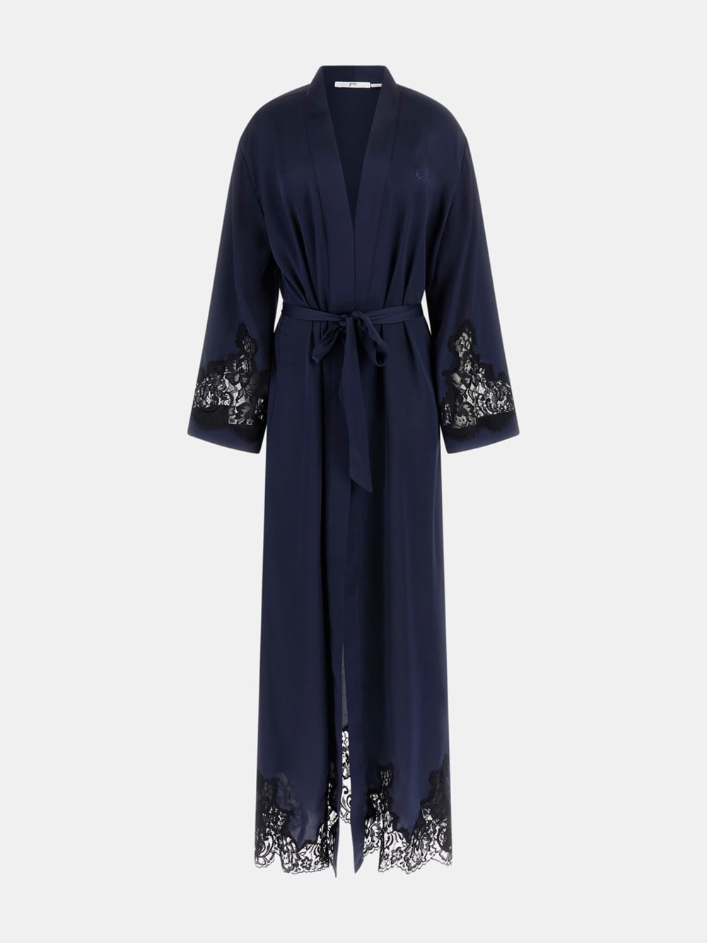 Eco Daphne Long Satin Kimono