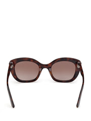 Bubble Cat-Eye Plastic Sunglasses