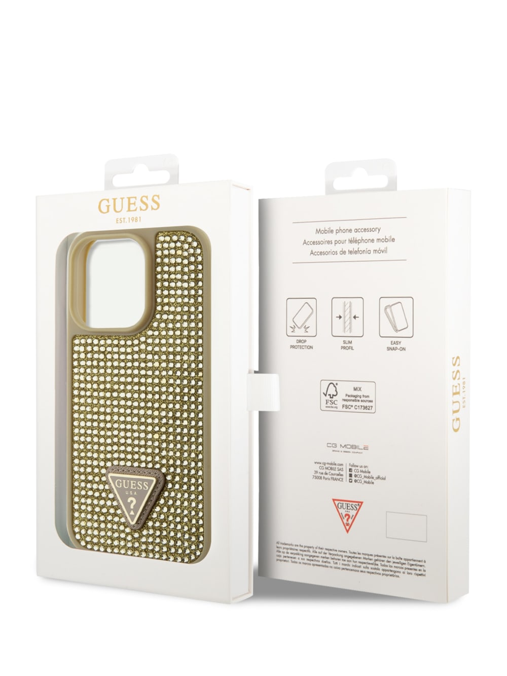 Rhinestone iPhone 15 Pro Case