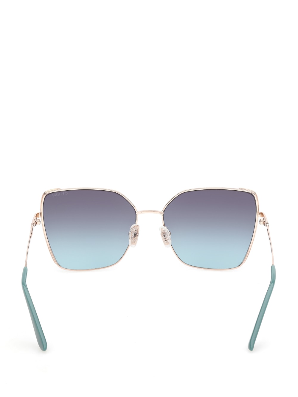 Geometric Butterfly Metal Sunglasses