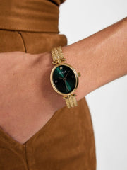 Gold-Tone Analog Watch