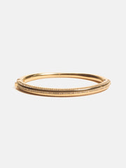 Gold-Tone Pav  Bangle