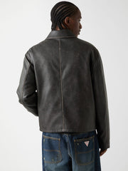 GUESS Originals Faux-Leather Jacket