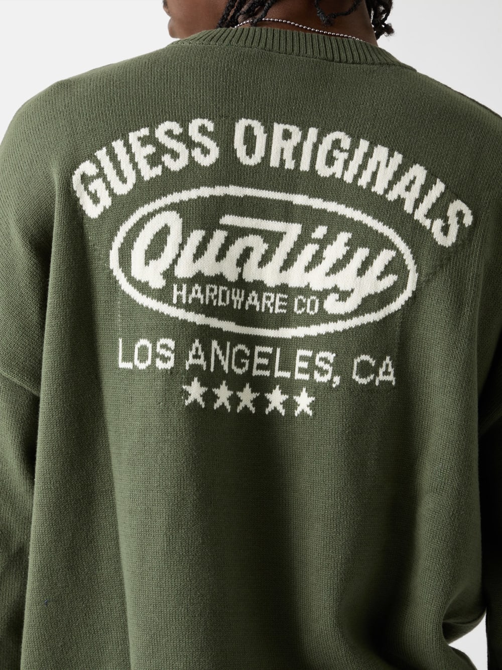 GUESS Originals Eco Back Logo Sweater