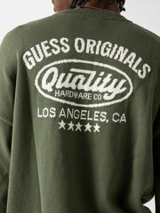 GUESS Originals Eco Back Logo Sweater