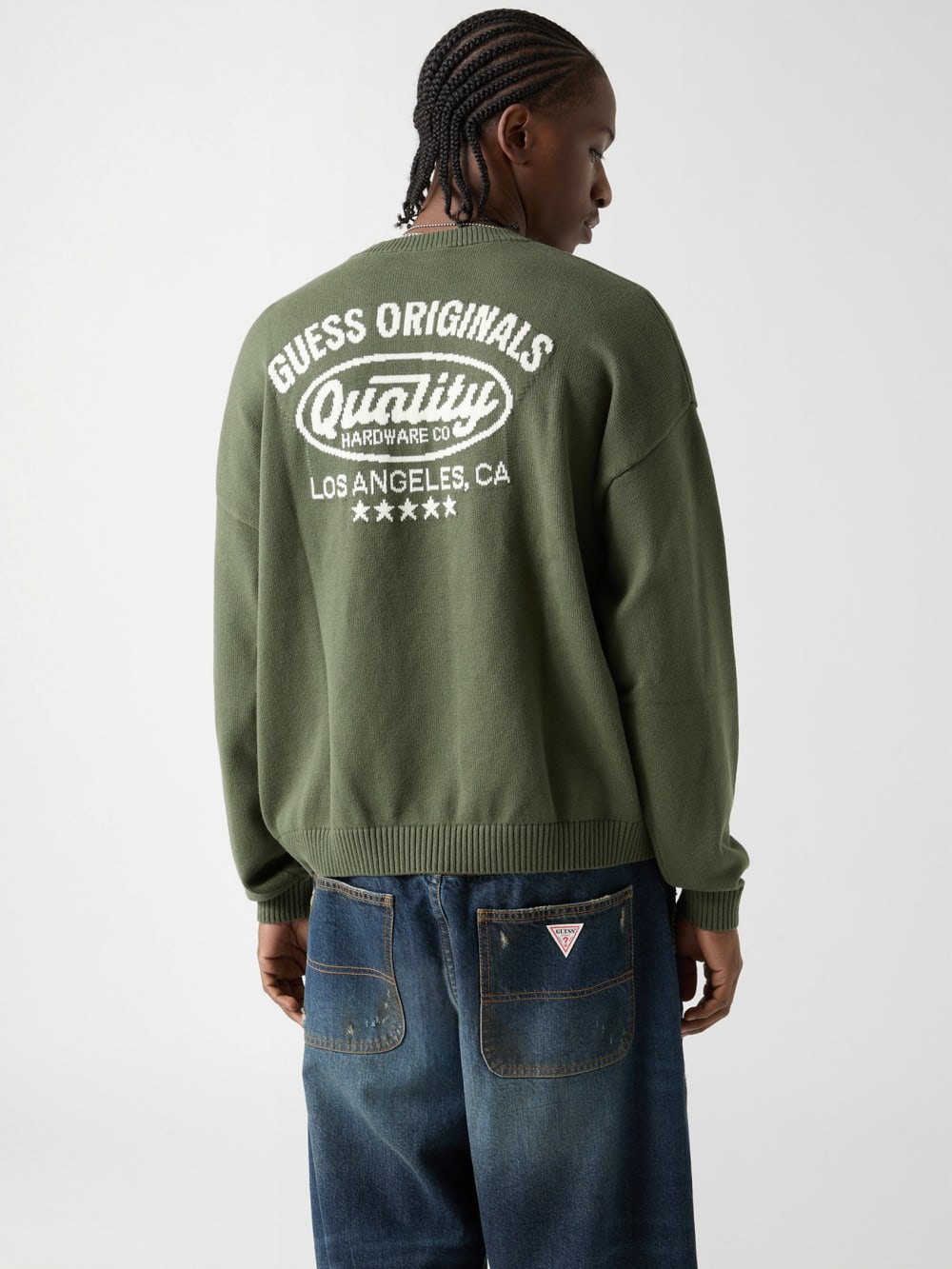 GUESS Originals Eco Back Logo Sweater