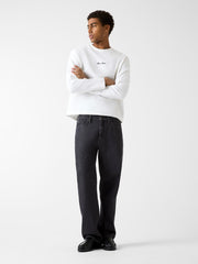 Boxy fit knit t-shirt