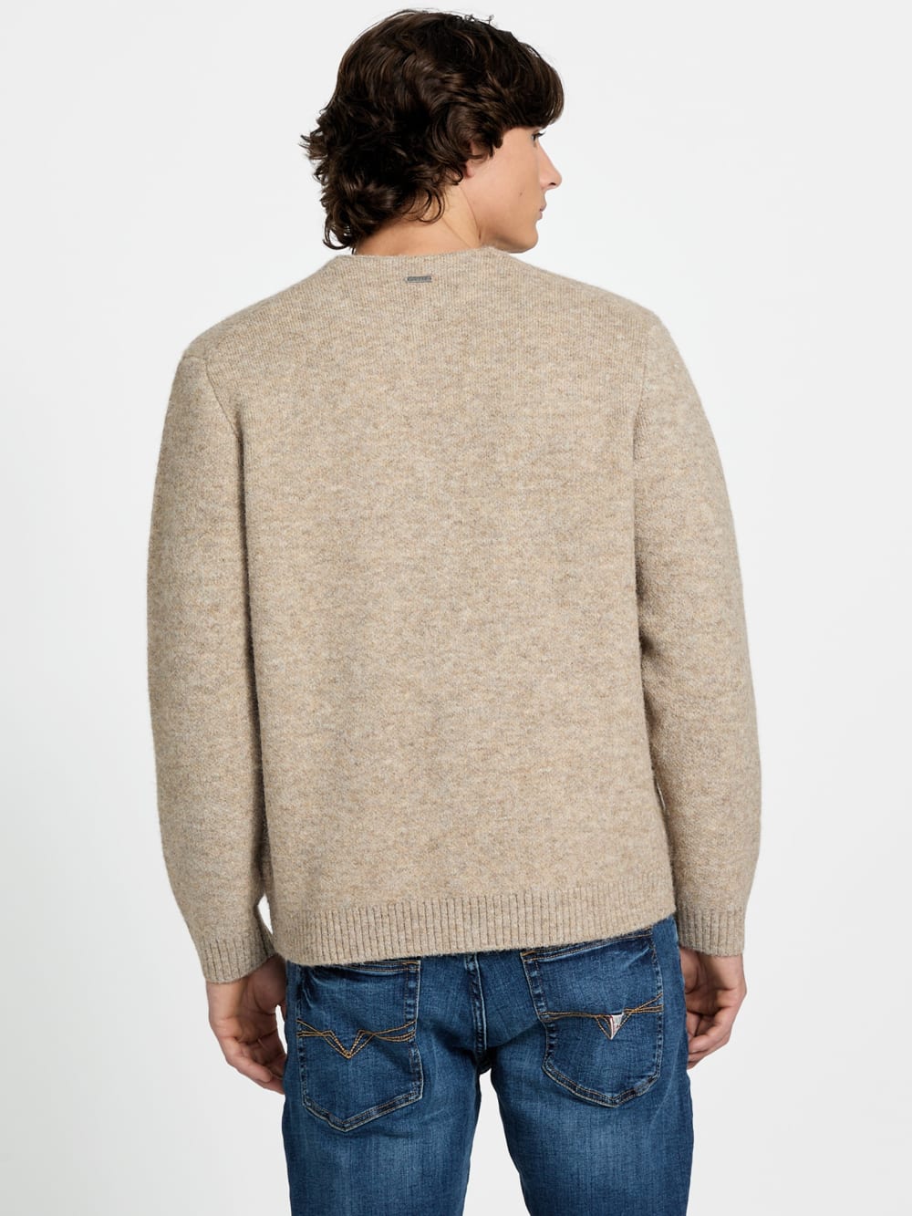 Wool-blend cardigan