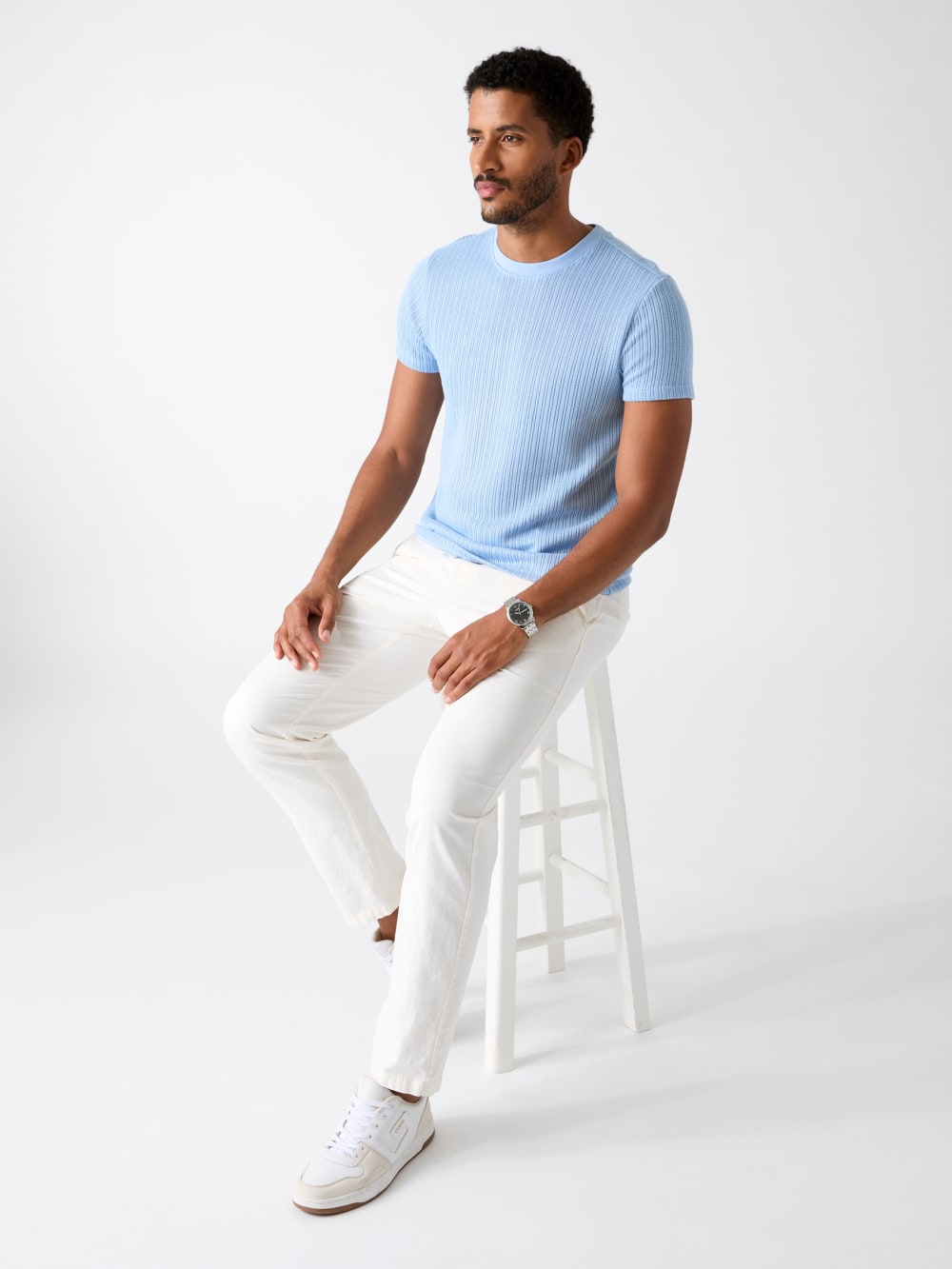 Knitted t-shirt