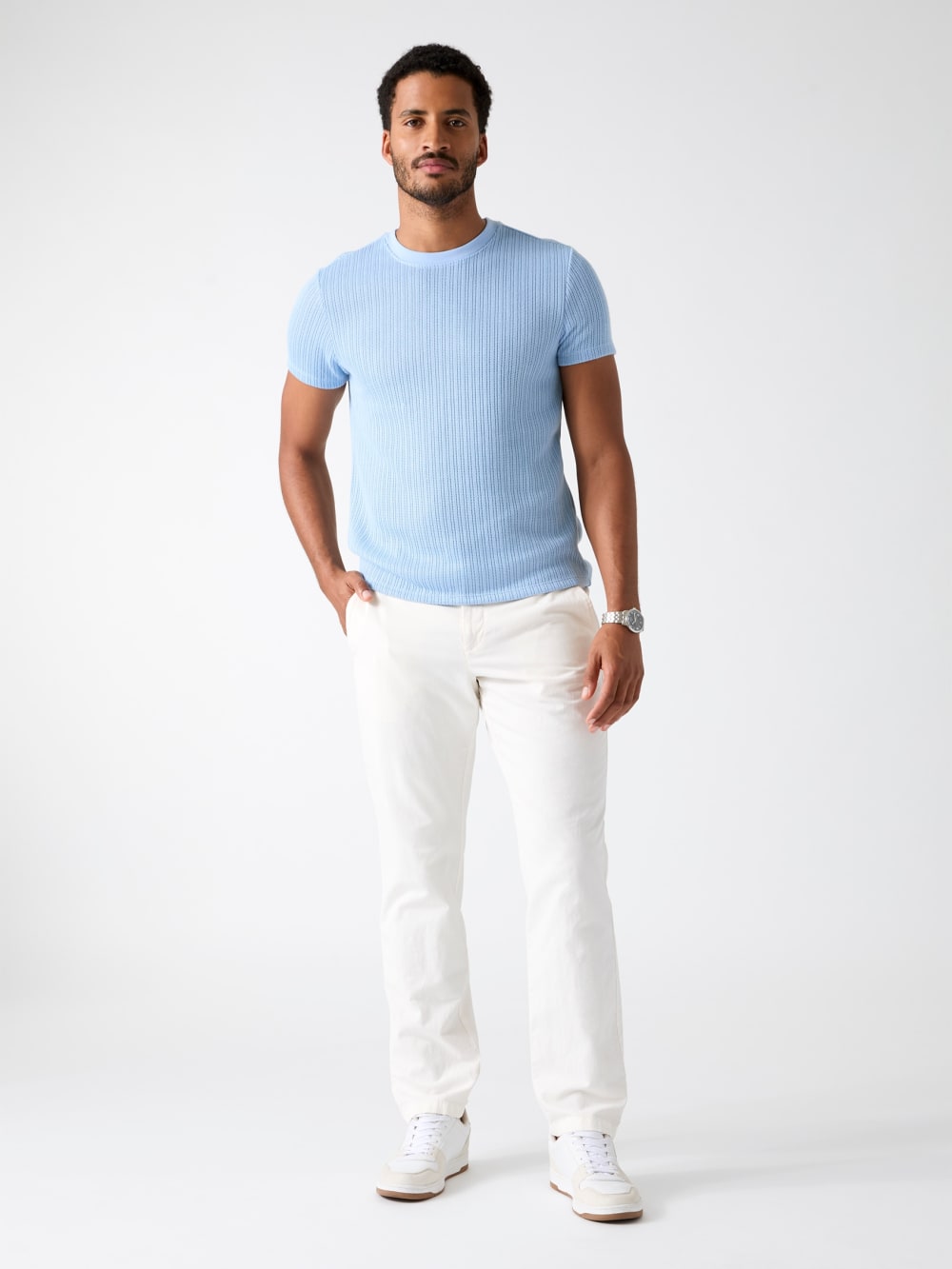 Knitted t-shirt