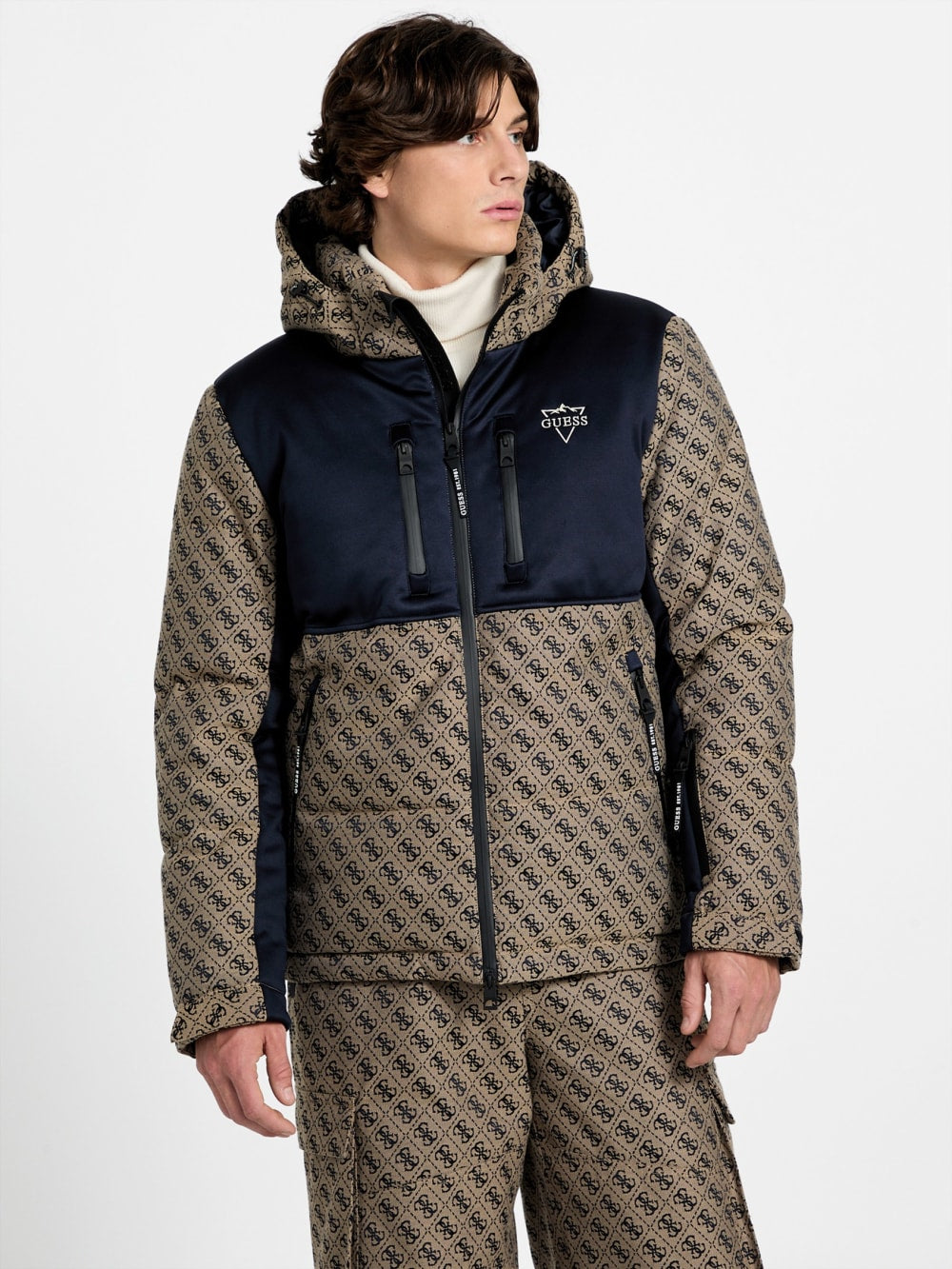 4G logo ski jacket