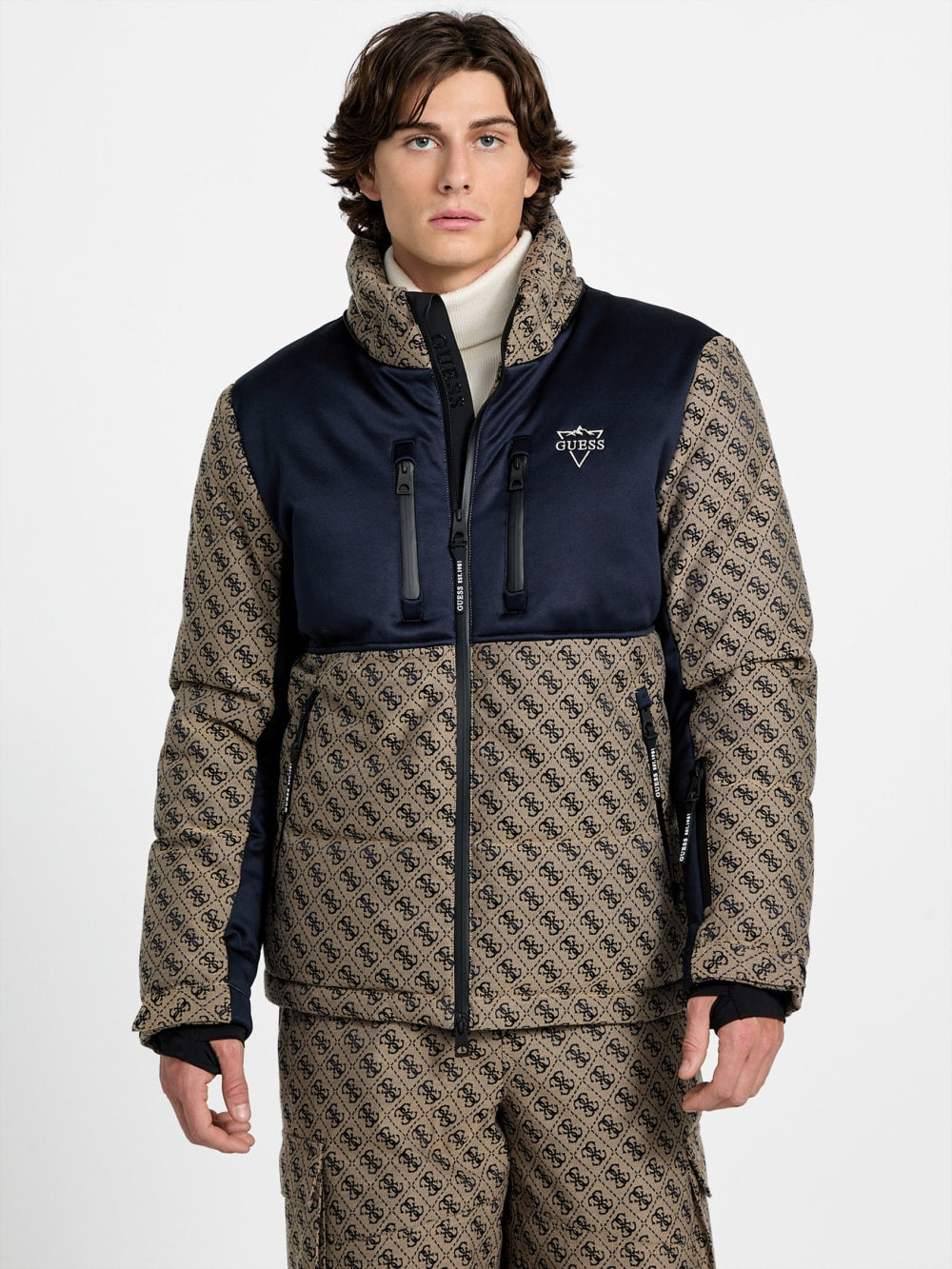 4G logo ski jacket